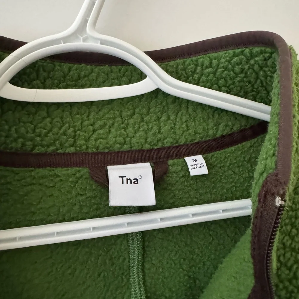 Tna polar fleece 1/4 zip sweater - Picture 3 of 4